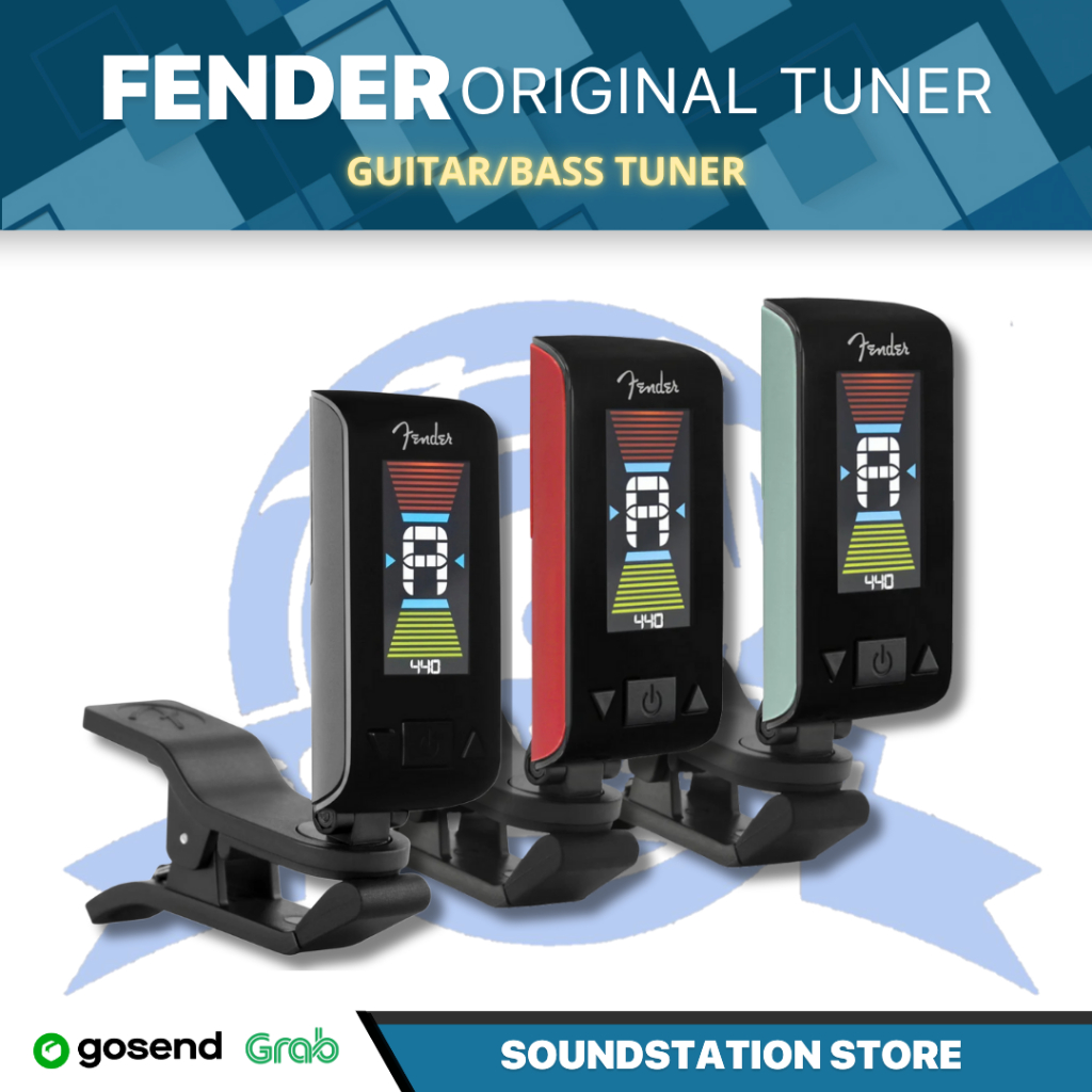 Fender Original Guitar Tuner - Tuner Gitar Bass