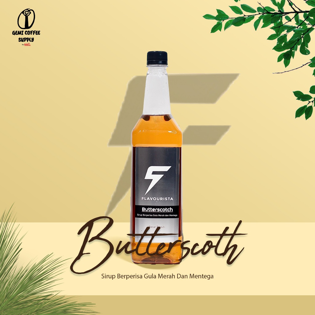 

Flavourista Syrup - Butterscoth 1L
