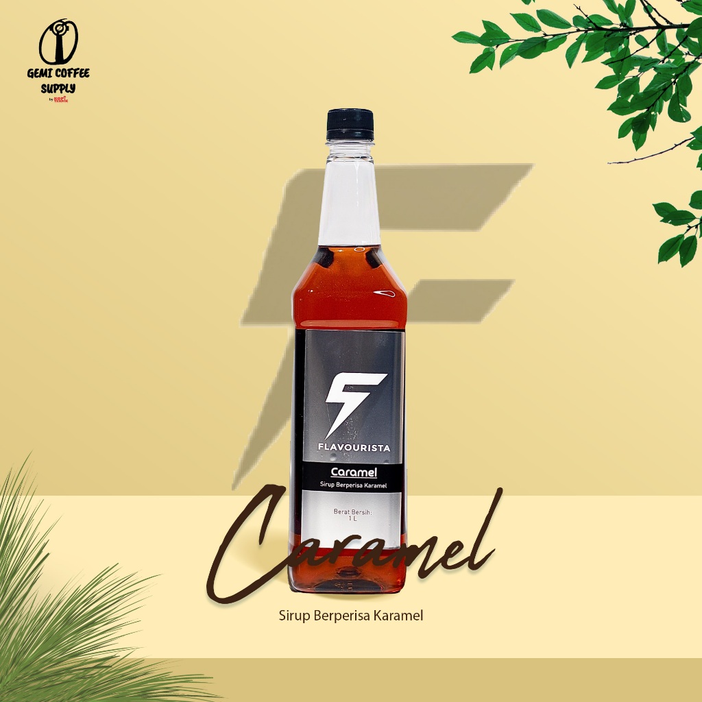 

Flavourista Syrup - Caramel 1L