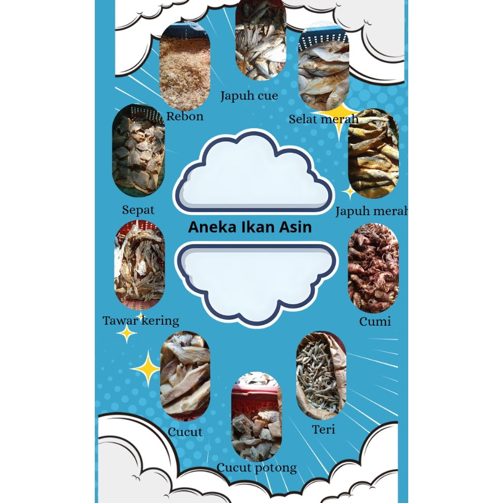 

aneka ikan asin