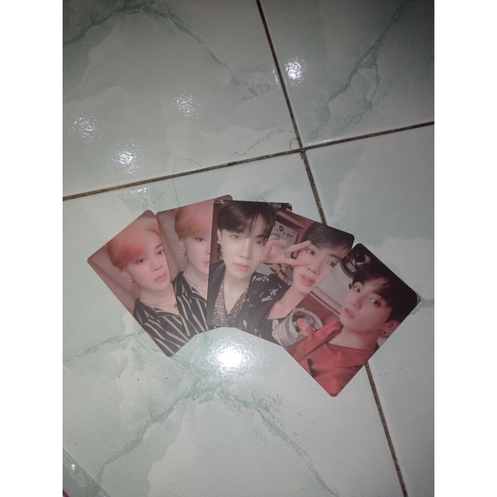 BTS PHOTOCARD MAP OF THE SOUL ALBUM