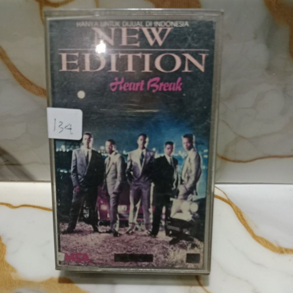 kaset pita New Edition- HeartBreak.