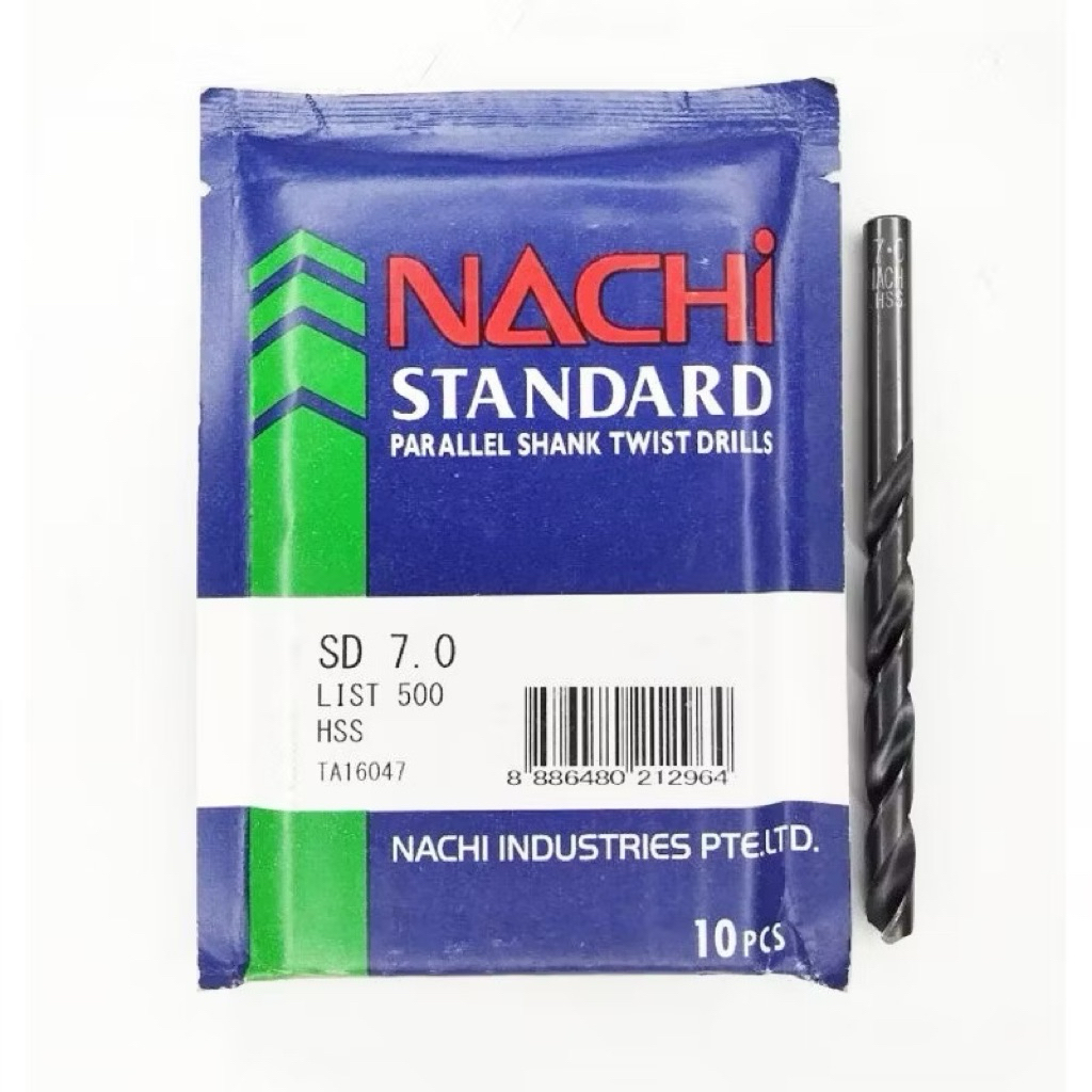 Mata Bor Besi HSS 7 MM Mata Bor Besi NACHI ORIGINAL