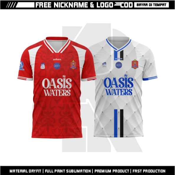 Jersey Persijap Jepara Super League 2025 - 2026 Free Nickname & No Fullprinting