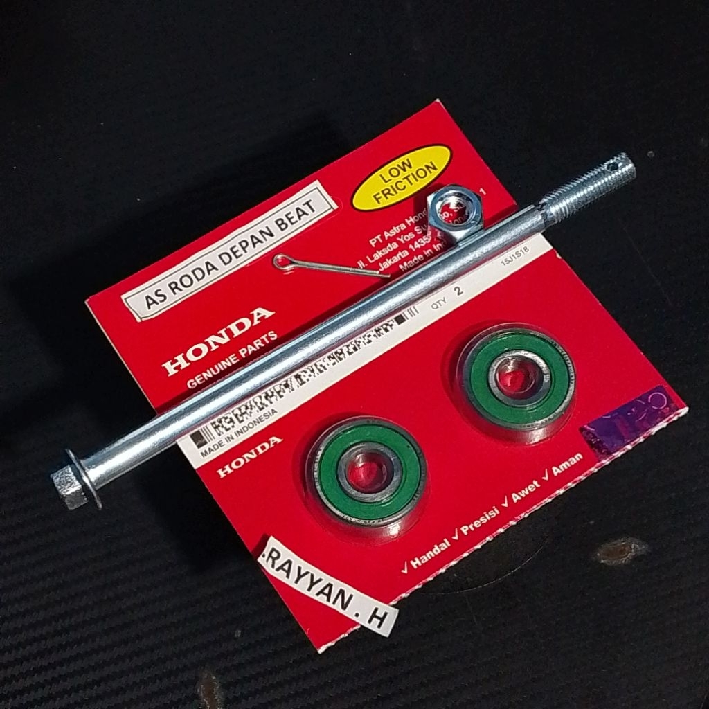 AS RODA DEPAN BEAT SCOOPY AS RODA+BEARING