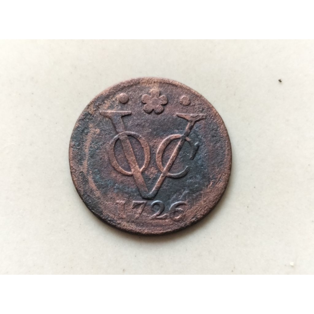 Uang Koin VOC Tahun 1726 Rare