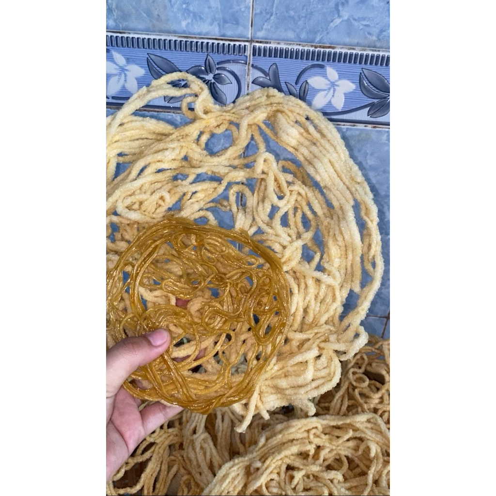 

kerupuk mie bulat rasa original