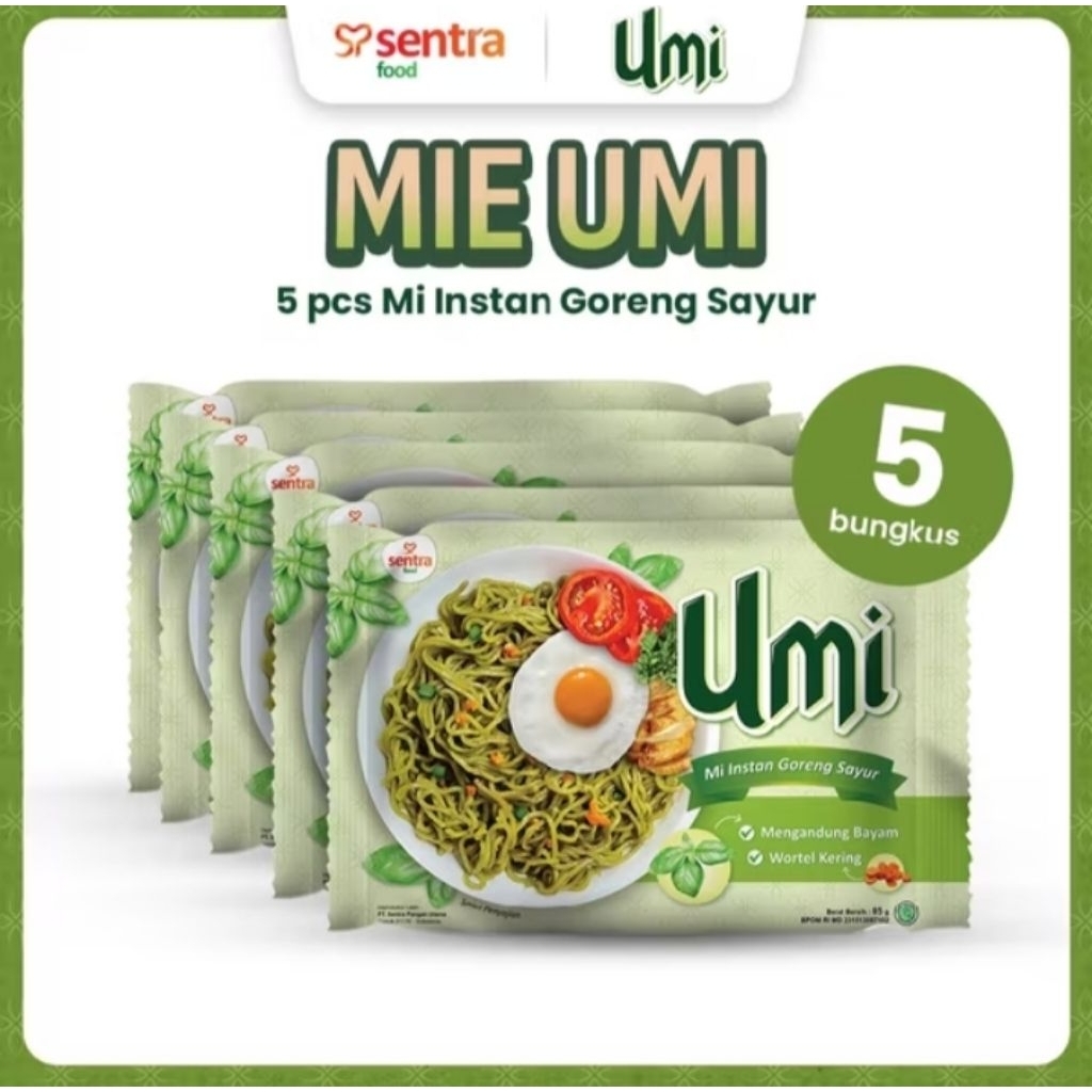 

Mie instan mi umi goreng sayur (beli 5 gratis 1)