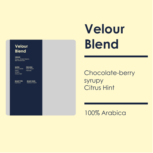 

Vanguard Coffee Roastery – Velour Blend 100% Arabika 1000g | Giling & Biji Utuh