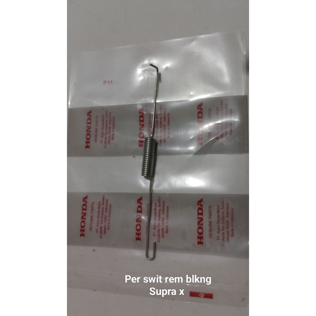 per Swit rem belakang Supra x lama Supra fit new