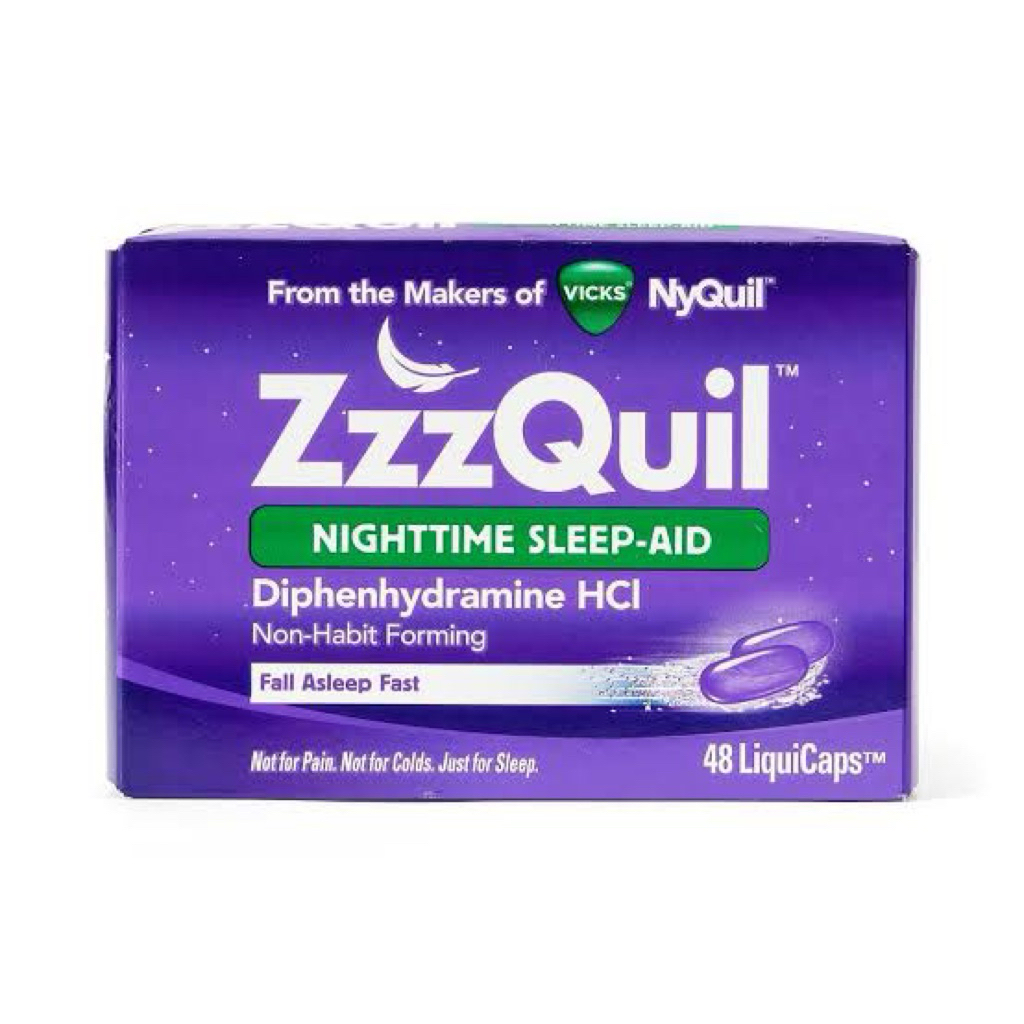 Vicks ZzzQuil Nighttime Sleep Aid LiquiCaps 48 capsule