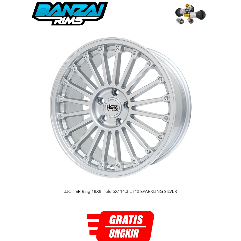 VELG HSR JJX RING 18 XPANDER TERIOS RUSH CIVIC CAMRY ACCORD XTRAIL
