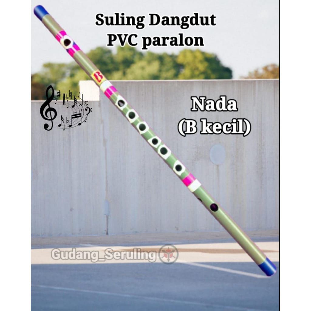 Seruling pipa paralon nada B kecil, Suling dangdut