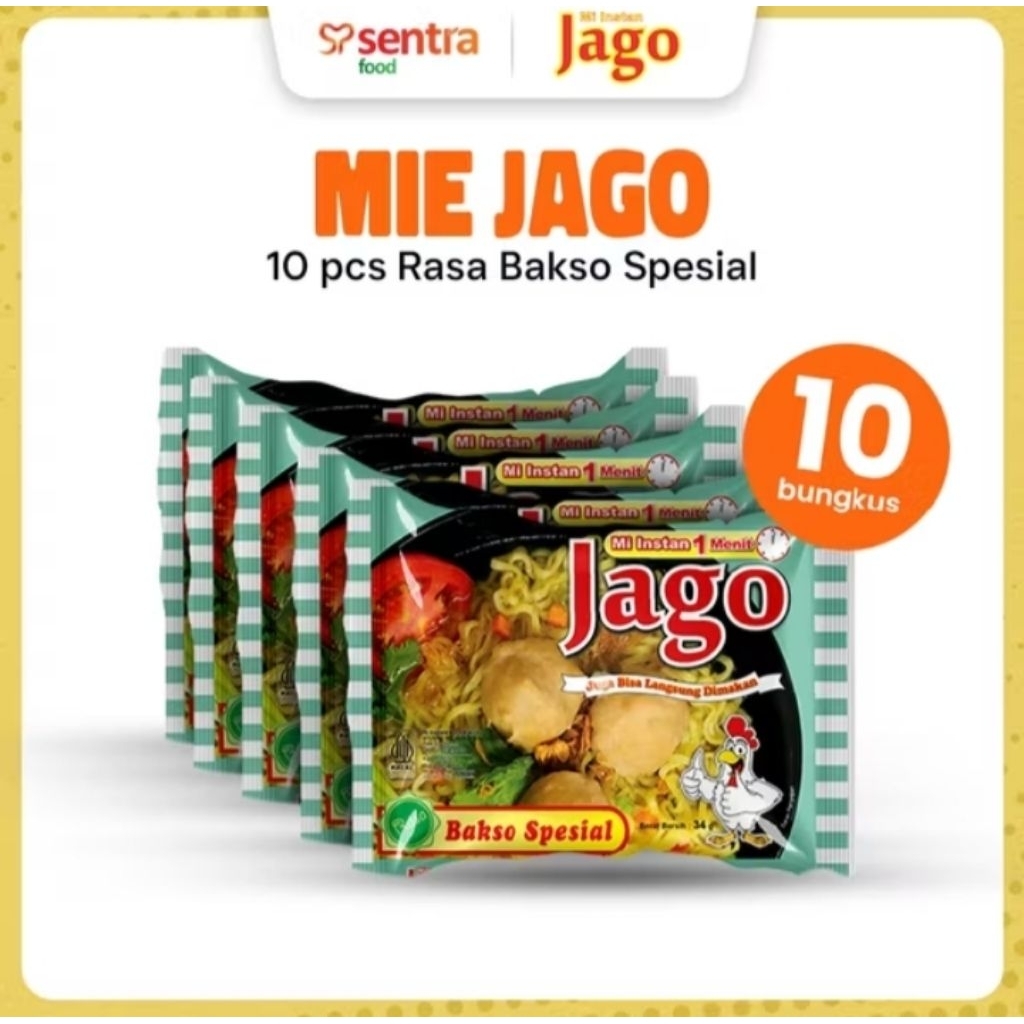 

Mi jago rasa bakso isi 10pcs