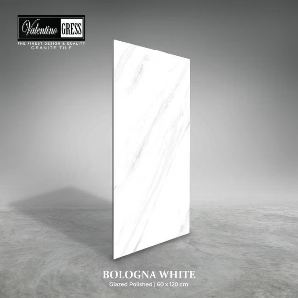 Granit 60x120 Valentino Gress Bologna White | Glazed Polished