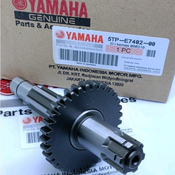 COUNTERSHAFT AS GEAR DEPAN YAMAHA JUPITER Z JUPITER Z BURHAN