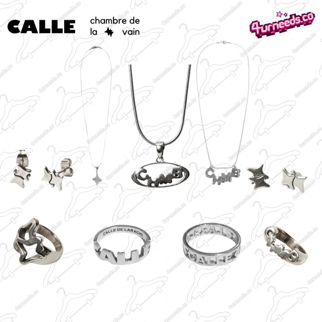 [100% ORIGINAL] Cincin Chmb, Cincin Calle, Kalung Chmb, Anting Magnet Chmb, Anting Tindik Chmb