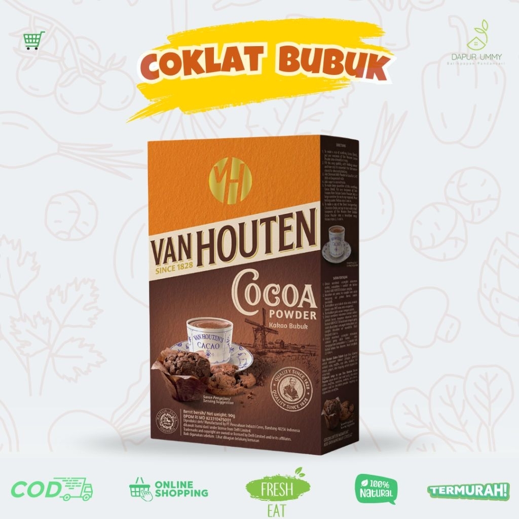 

VANHOUTEN • Coklat Bubuk