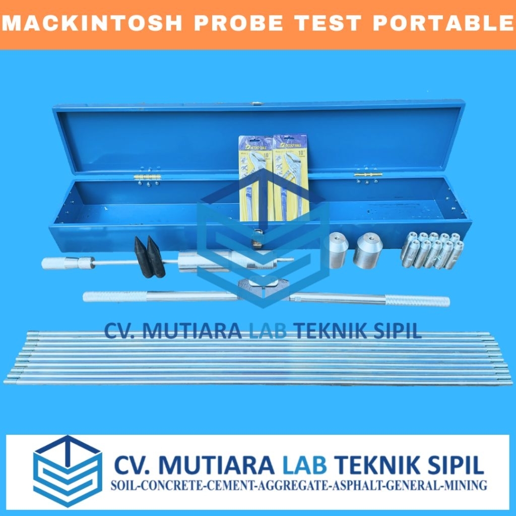 MACKINTOSH PROBE TEST PORTABLE / TEKNIK SIPIL / LABORATORIUM TEKNIK SIPIL