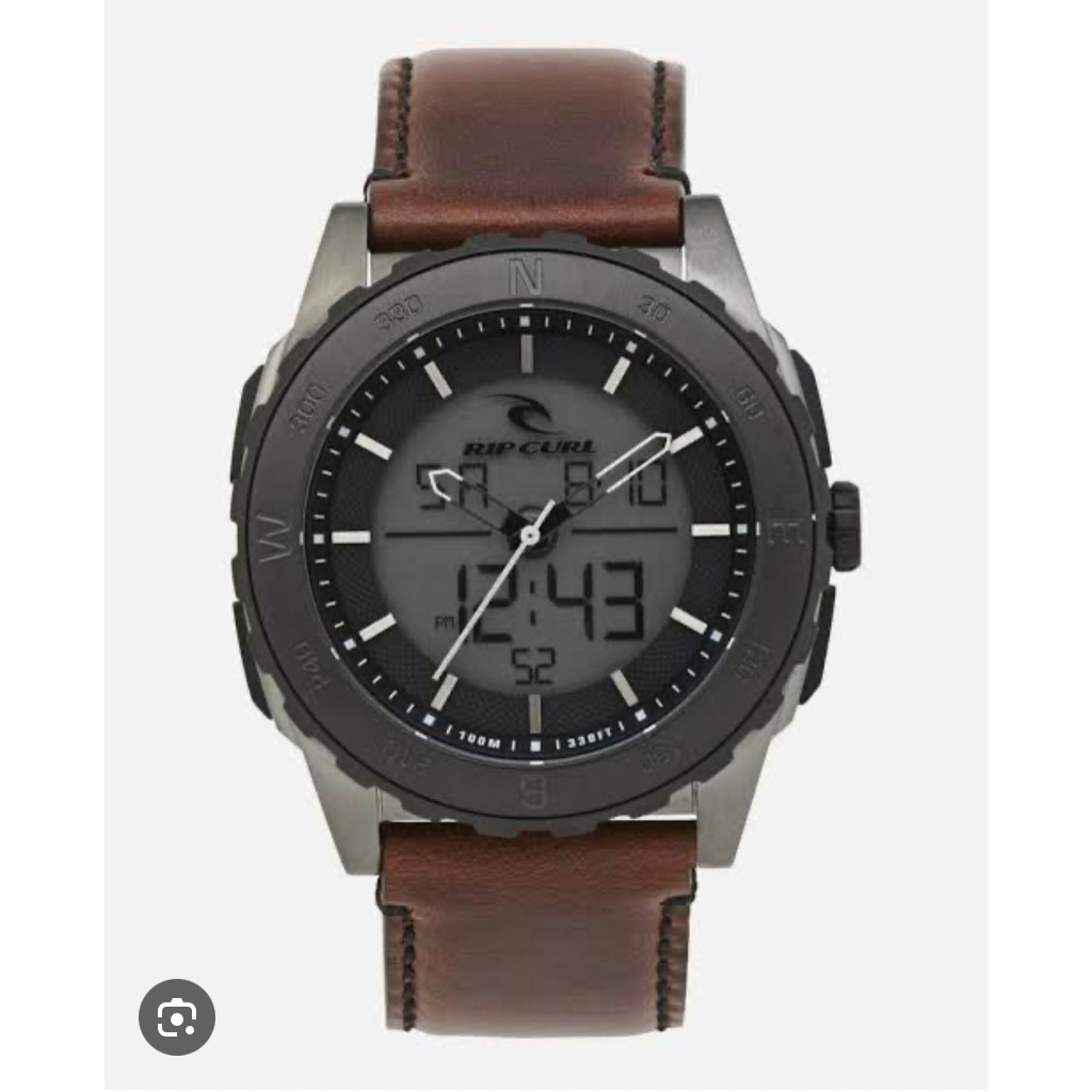 Jam Tangan Ripcurl Rival Ana Digi Lthr (Original 100%)