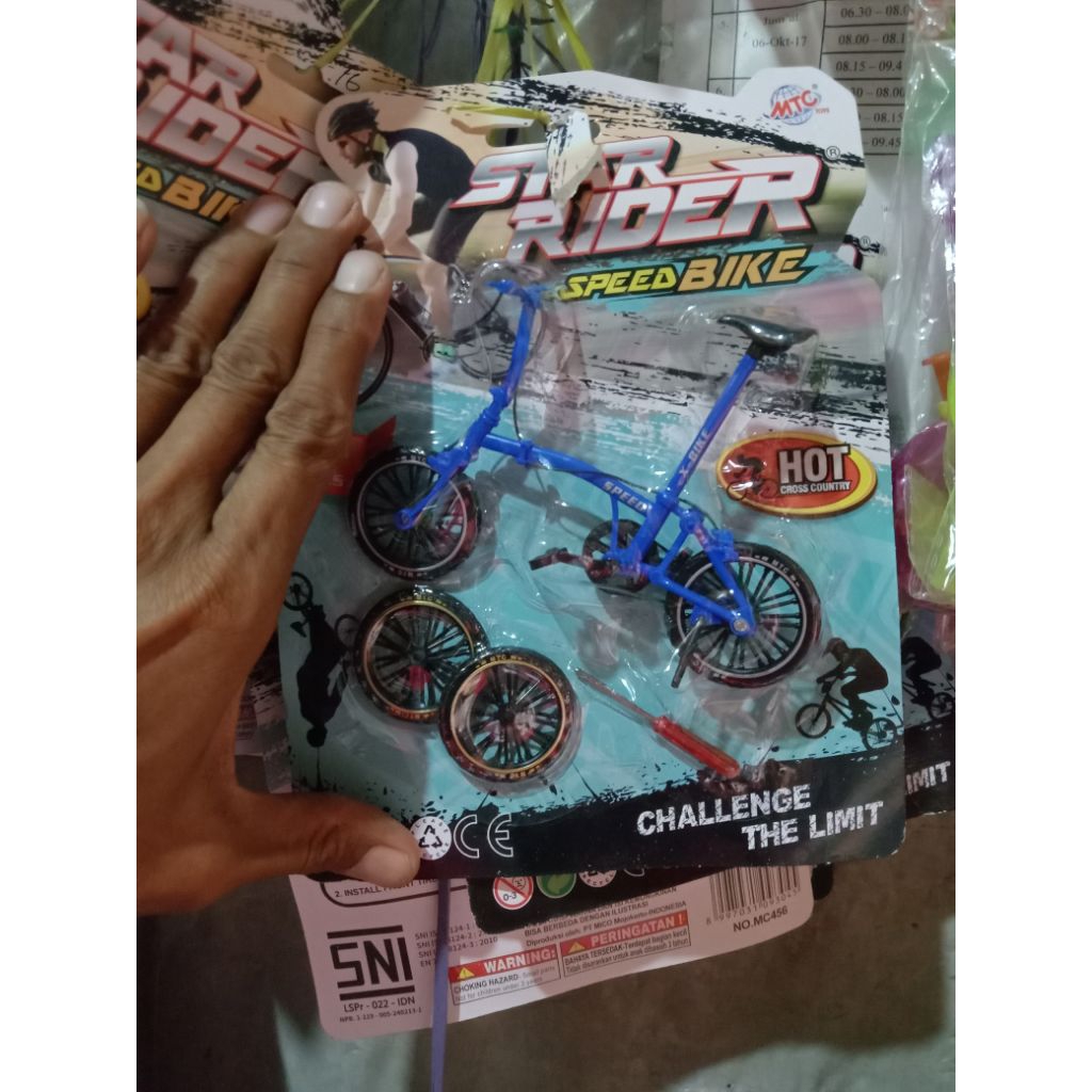 sepeda mainan fiksi shiva gowes