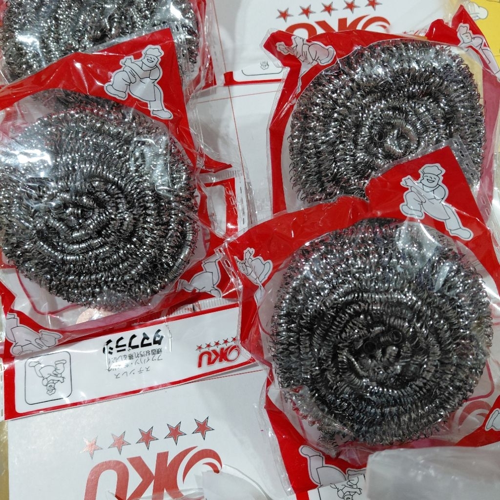 penggosok  panci kawat