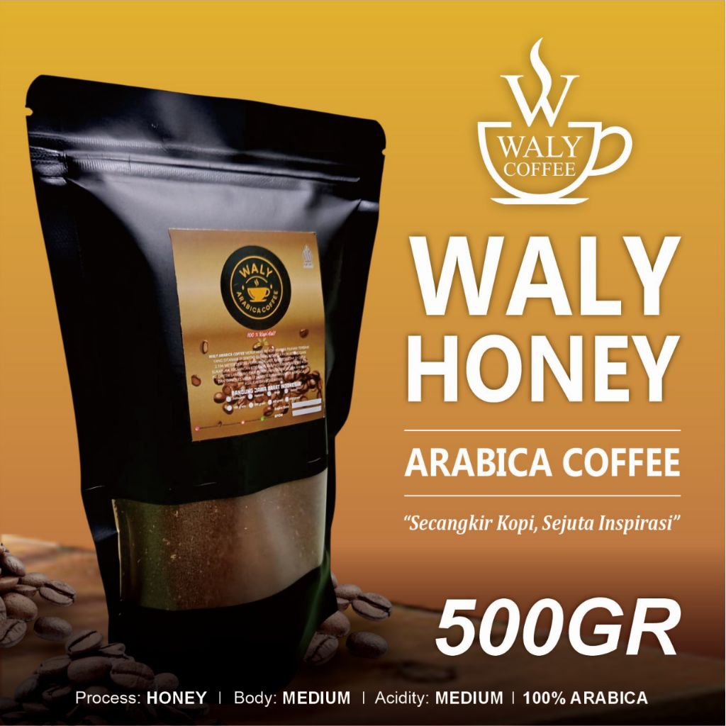 

WALY ARABICA COFFEE HONEY 500GR