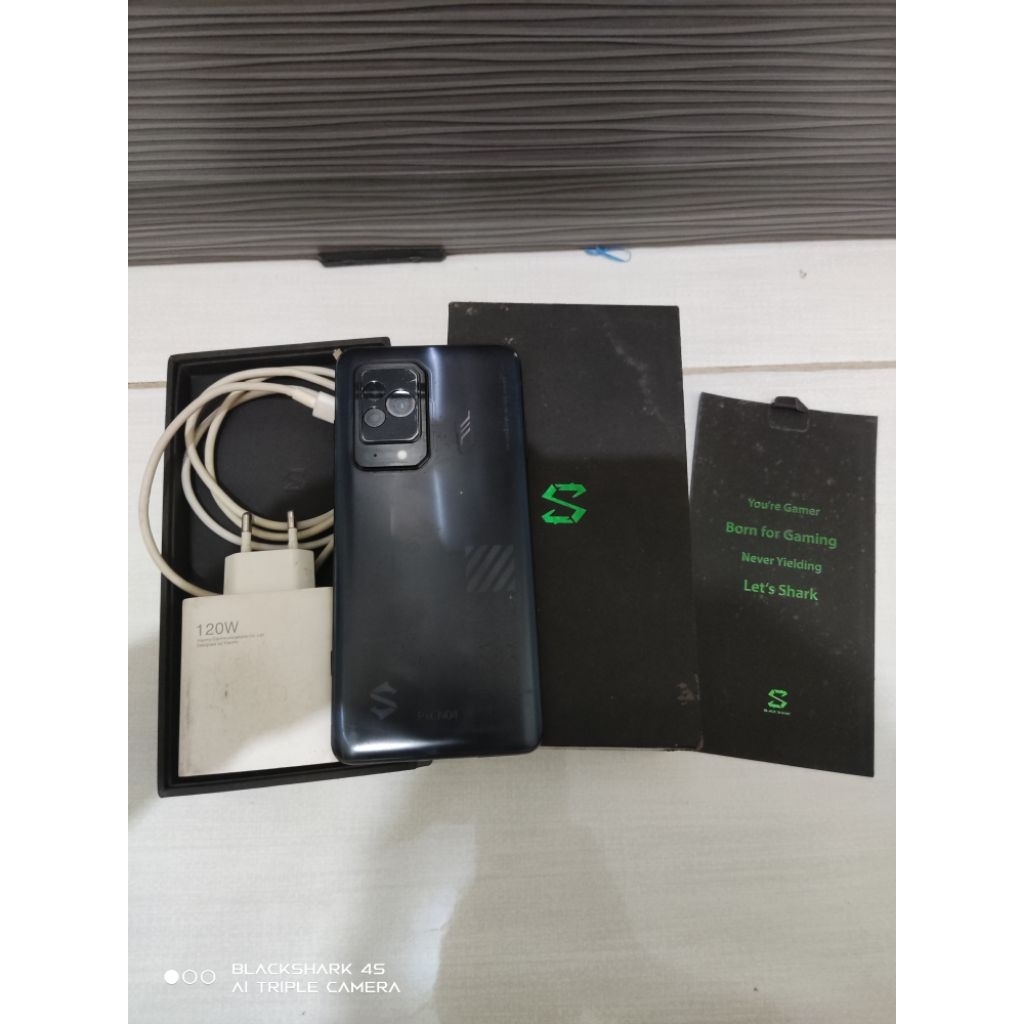 dijual black shark 5 second milik pribadi