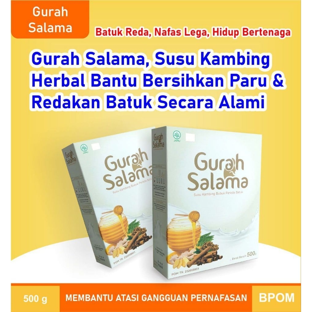 

Susu Kambing Gurah Salama plus 5 Herbal Pilihan