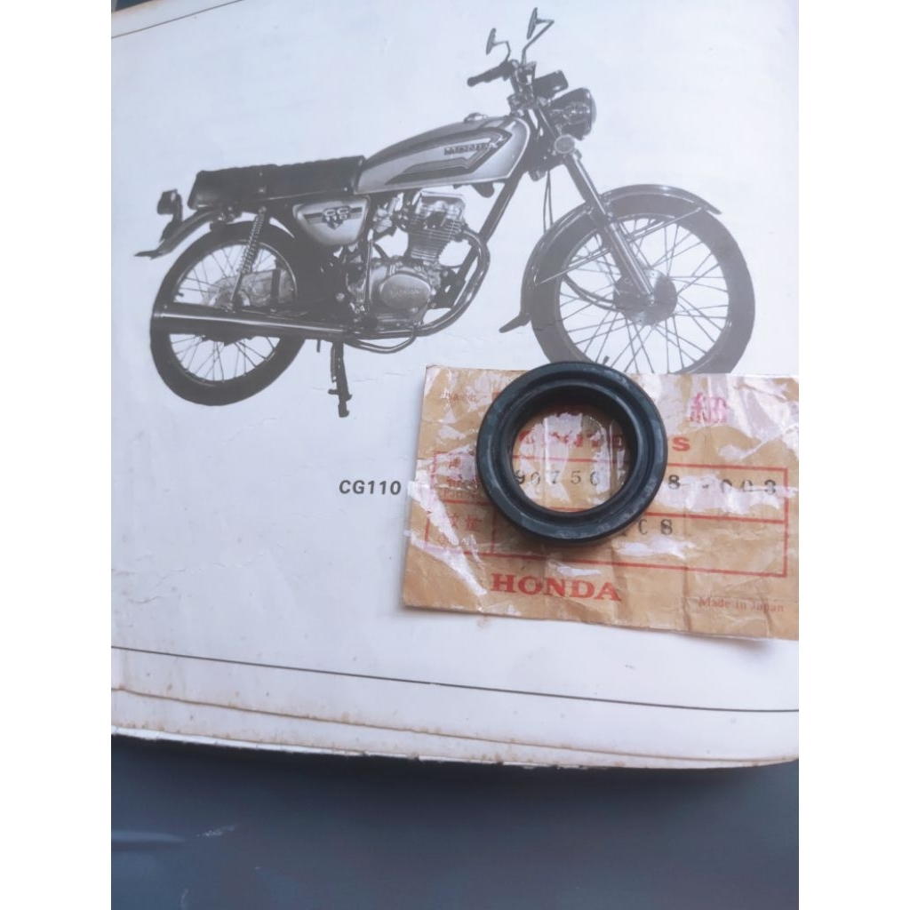 Seal Shock depan Ori Honda CG110 CG125