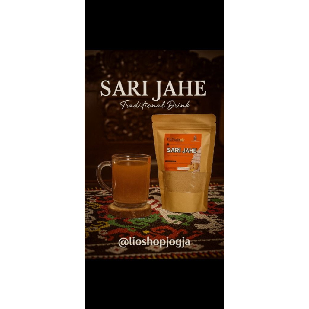 

sari jahe minuman tradisional 210grm