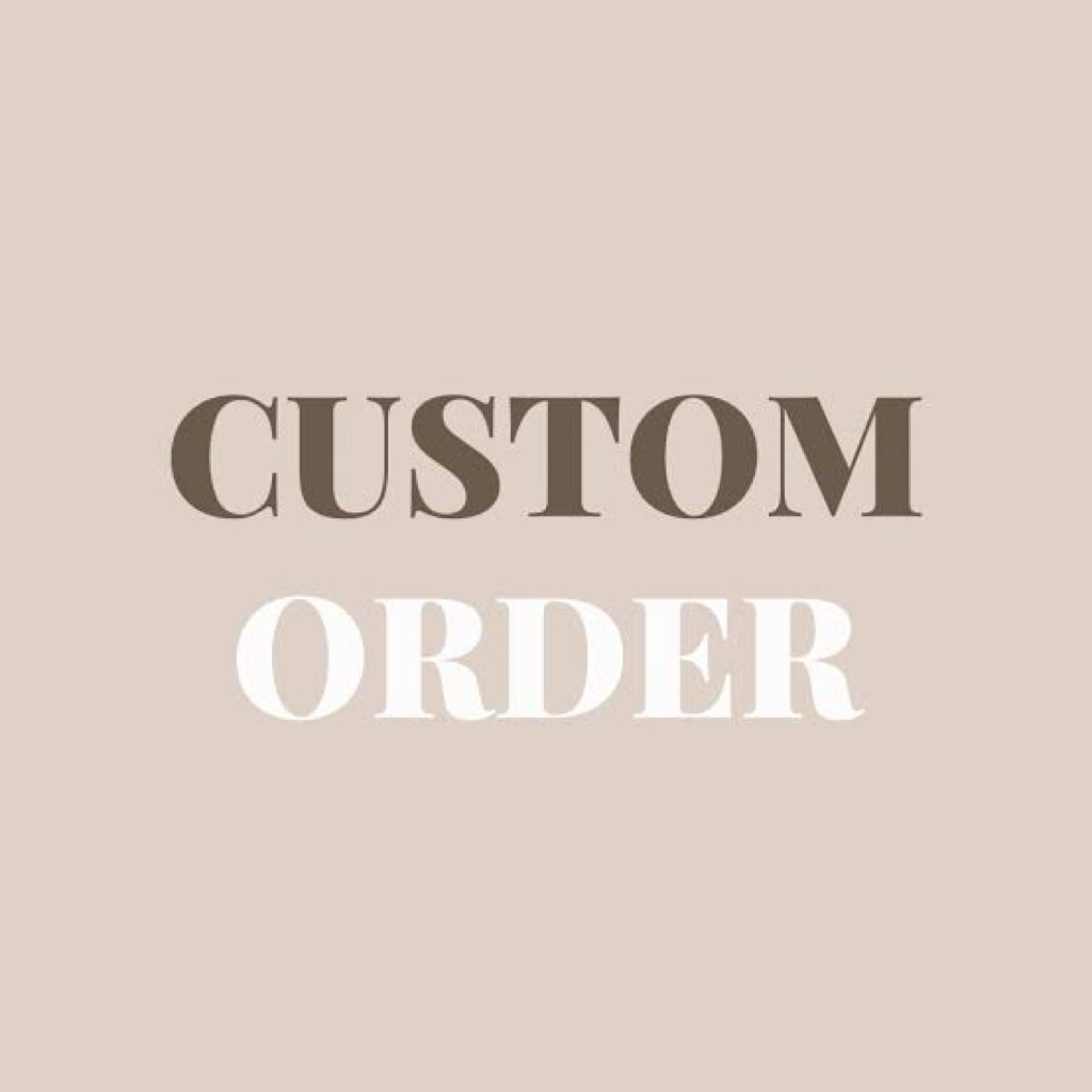 Custom order / auction