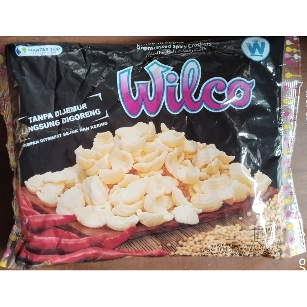KERUPUK WILCO MENTAH @ 350 GR