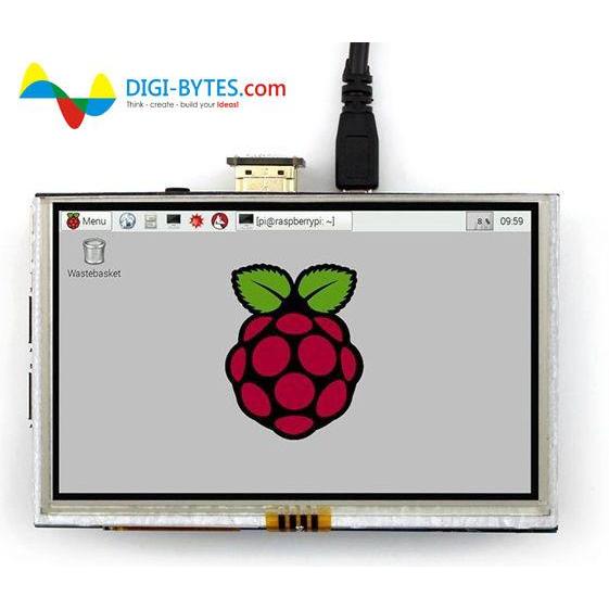 LCD 5 inch HDMI Touchscreen untuk Raspberry Pi 4