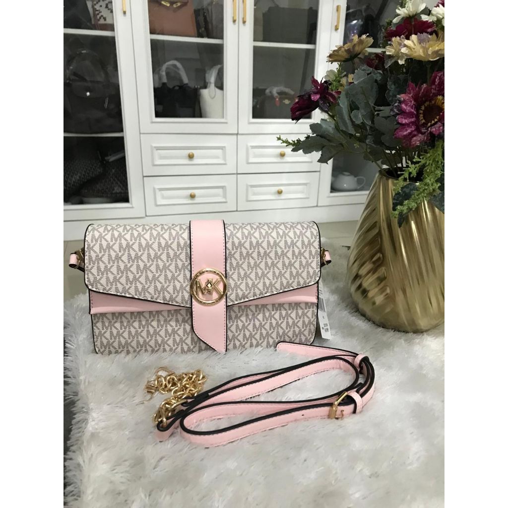 Tas wanita MK warna baby pink
