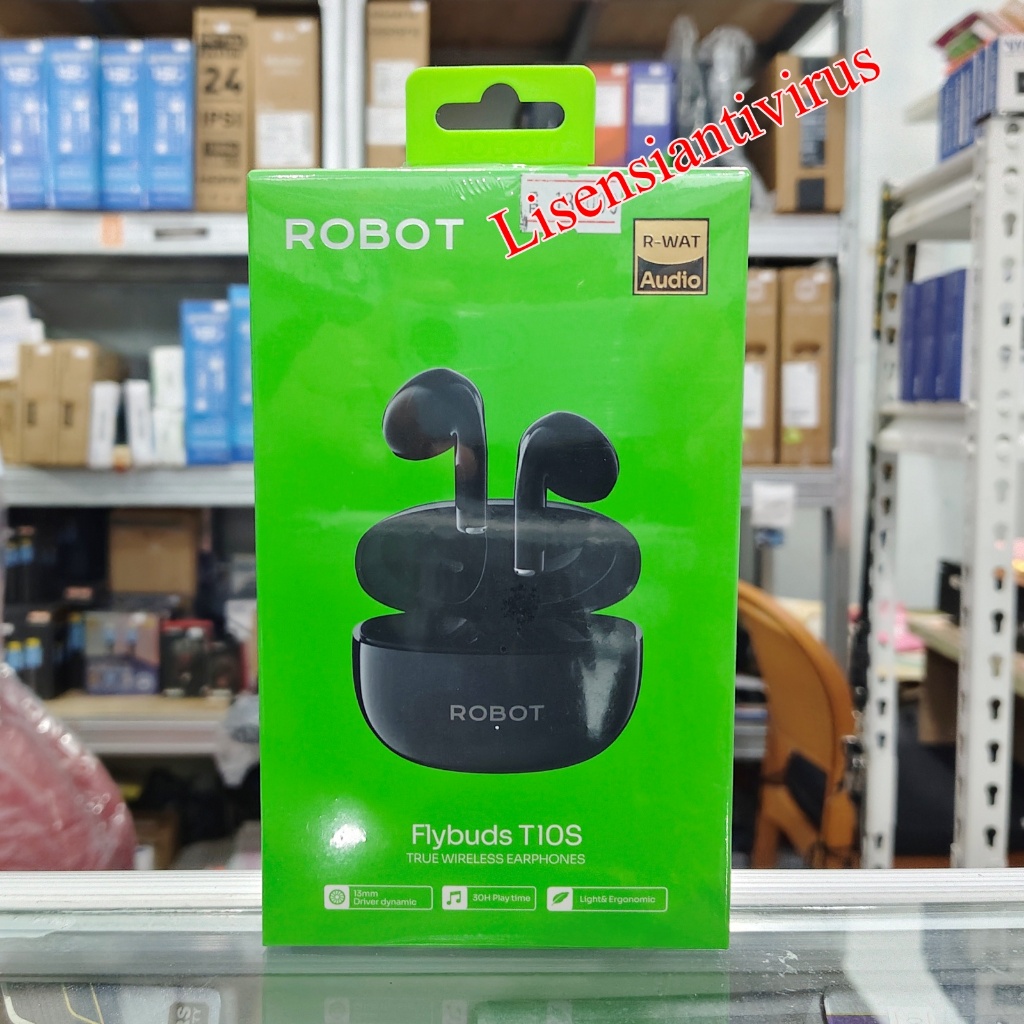 TWS Robot Flybuds T10 TWS Earbuds Semi In Ear Earphone ROBOT T 10