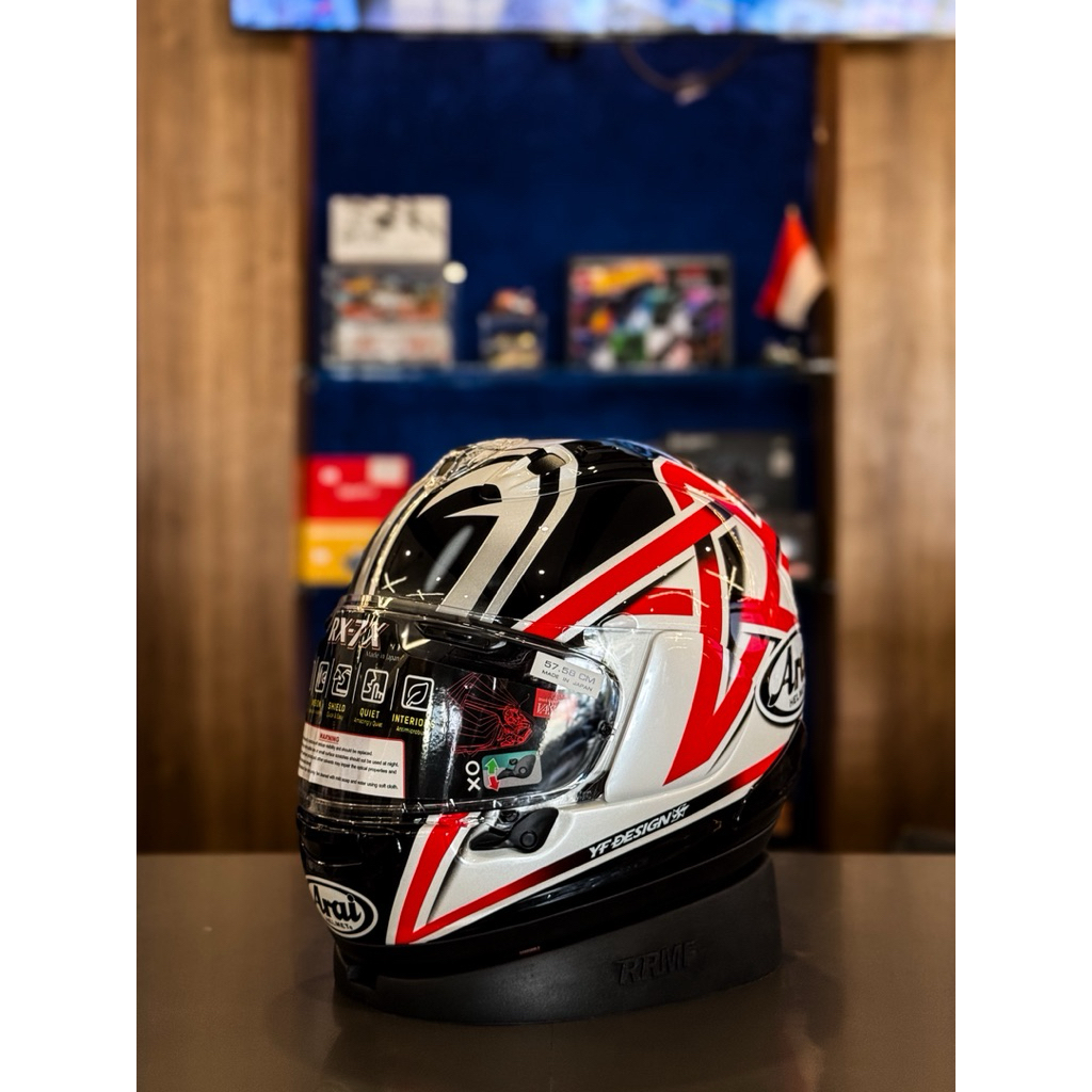 Arai RX7X Nakano Star