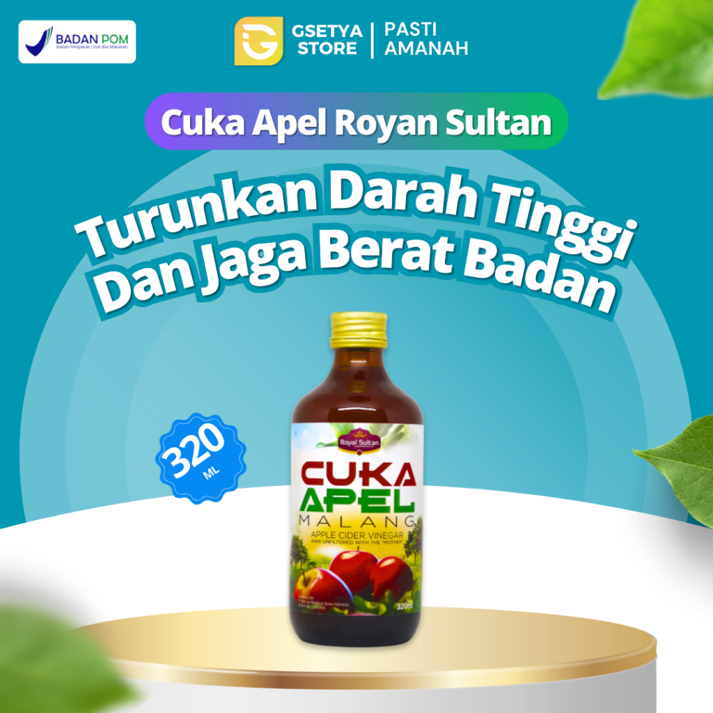 

Cuka Apel Royal Sultan Batu Empedu Hancur Tanpa Operasi 100& Asli Penurun Berat Badan Asam Lambung Cuka Apel Ampuh Bpom