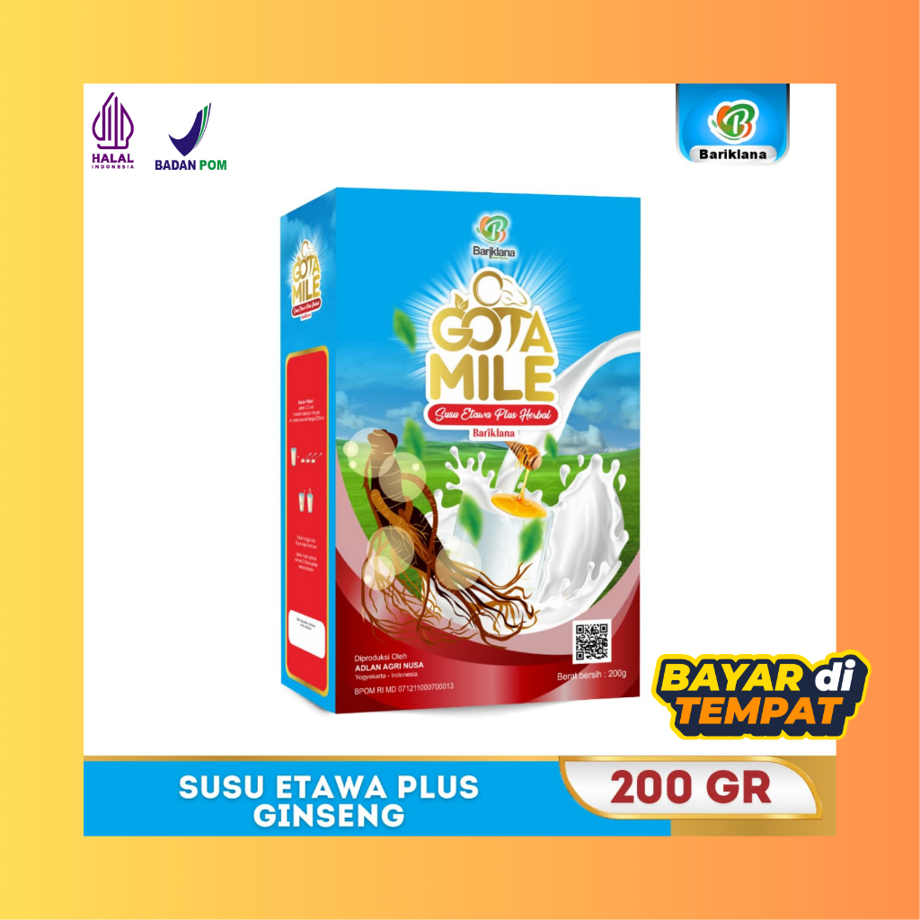 

[COD]GOTAMILE SUSU ETAWA PULS HERBAL