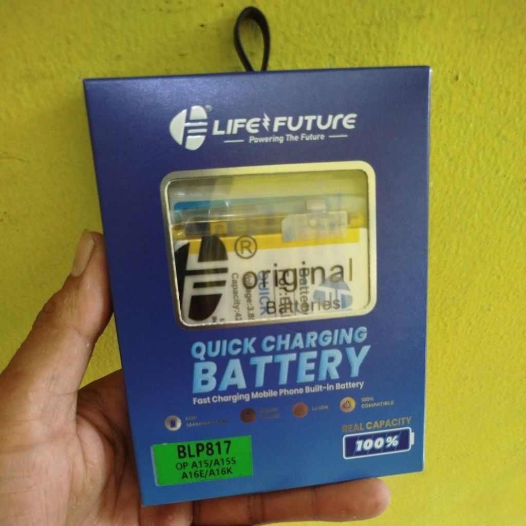 BATRE DOBLE POWER DOBLE IC OPPO A15. A15S. A16E. A16K