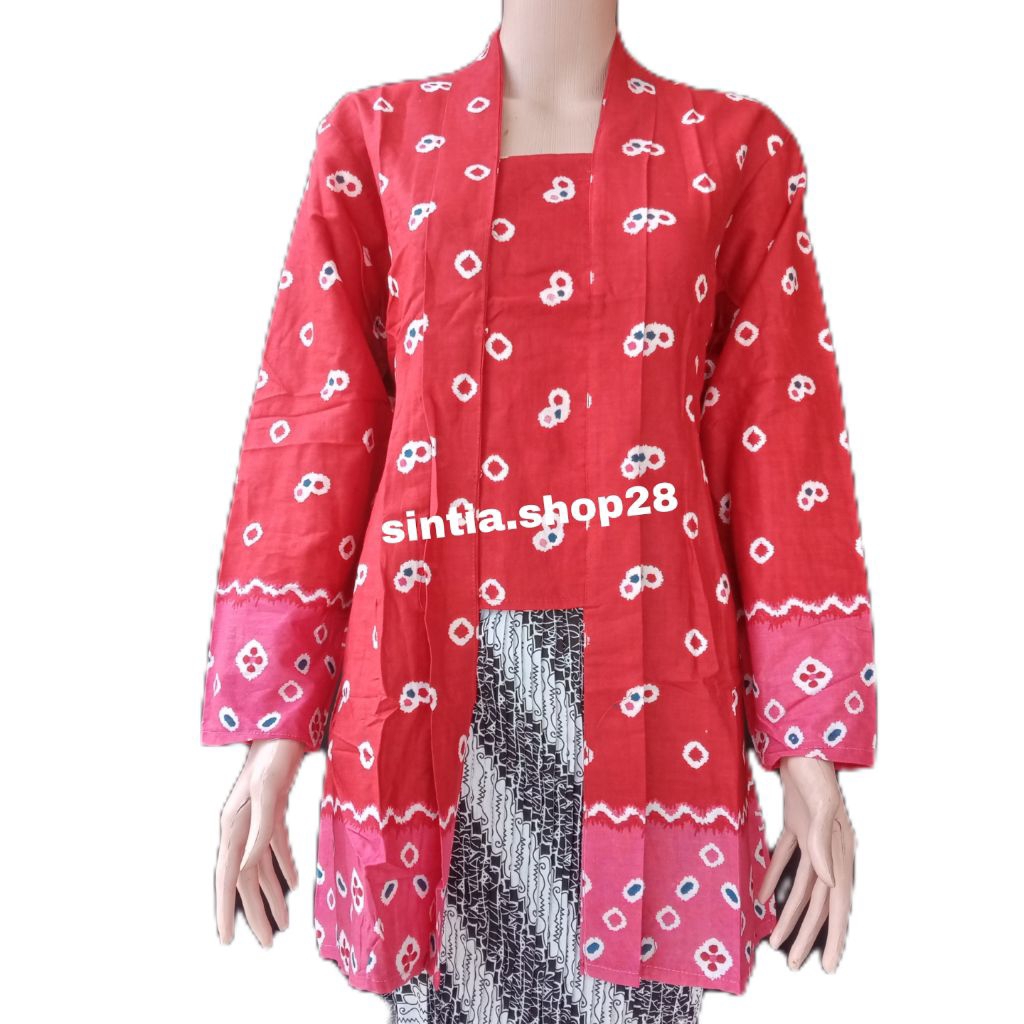 Kebaya Jumputan / Kebaya Kutu Baru