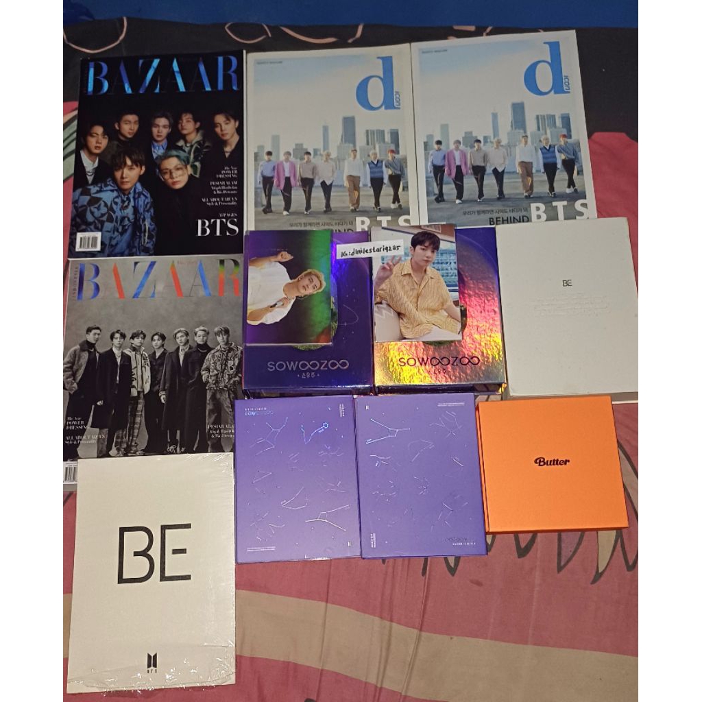BTS ALBUM DVD ONLY sowoozo butter lys dicon be bazaar 2cool4skool