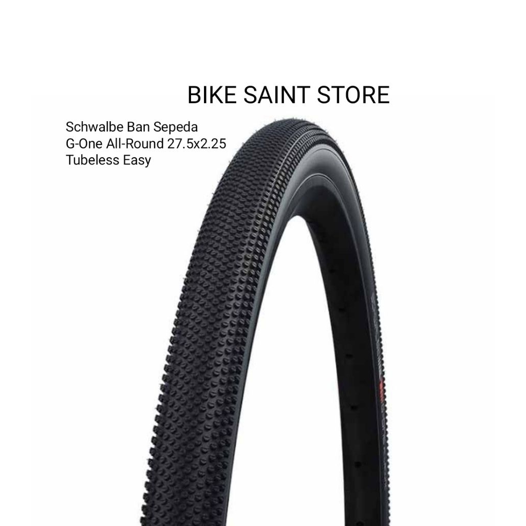 Schwalbe Ban Sepeda G-One All-Round 27.5x2.25 DD RaceGuard Tubeless Easy