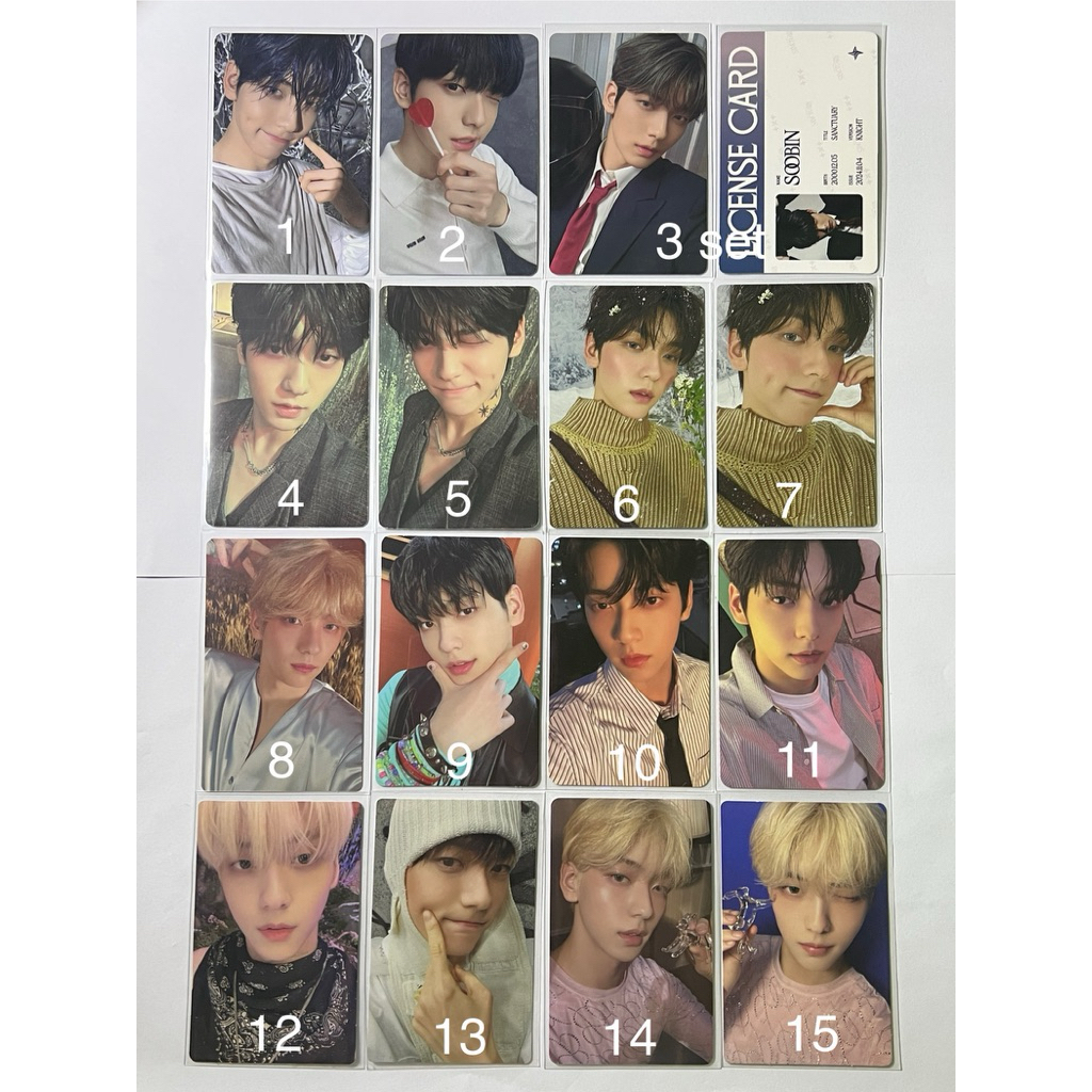 TXT Soobin freefall chikai pob lullaby POB WVG Angel HMV weverse temptation Decokit bear season gree