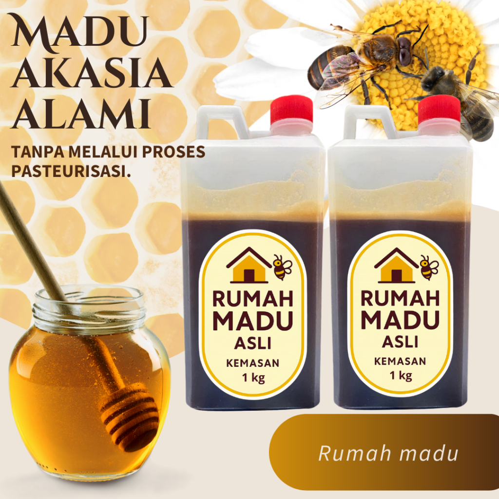 

Madu Akasia Premium 1 Kg – Madu Asli Murni Tanpa Campuran