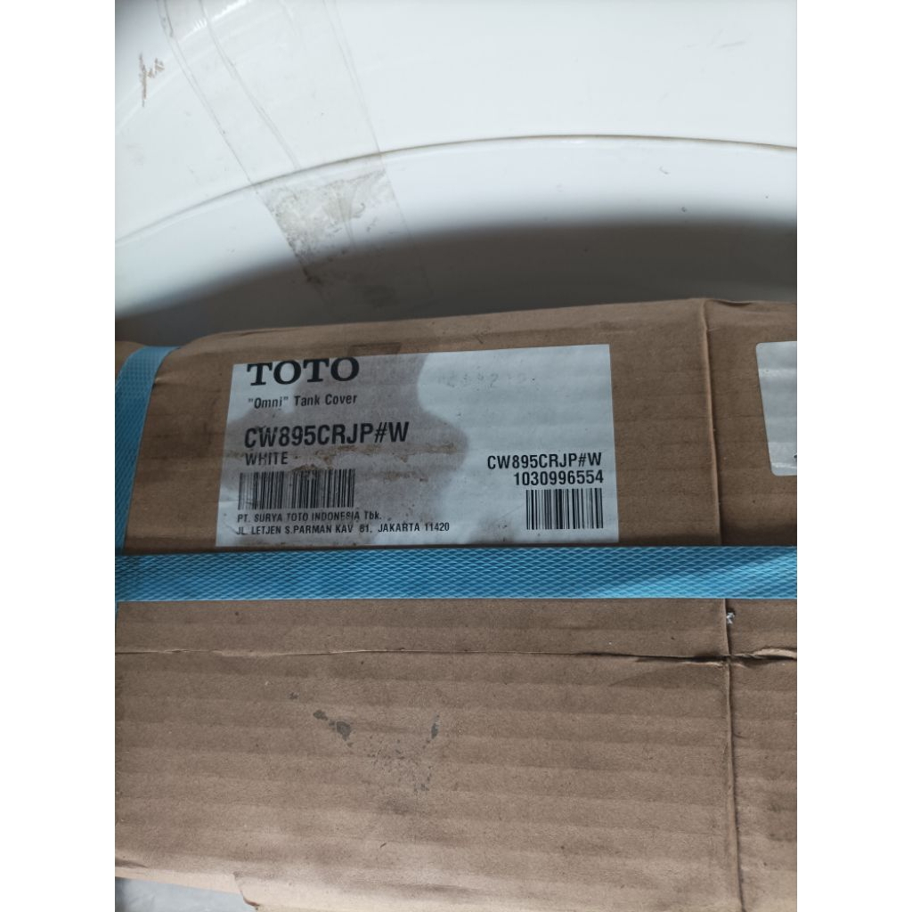 tutup tangki CW 895 CRJP  utuk closet toto cw 895 j