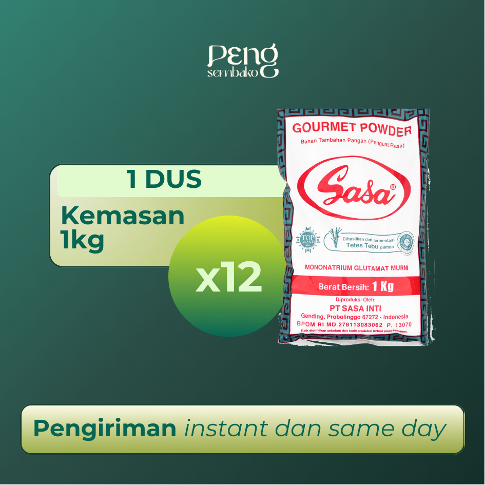 

SASA MSG / Micin (1kg x 12pcs)