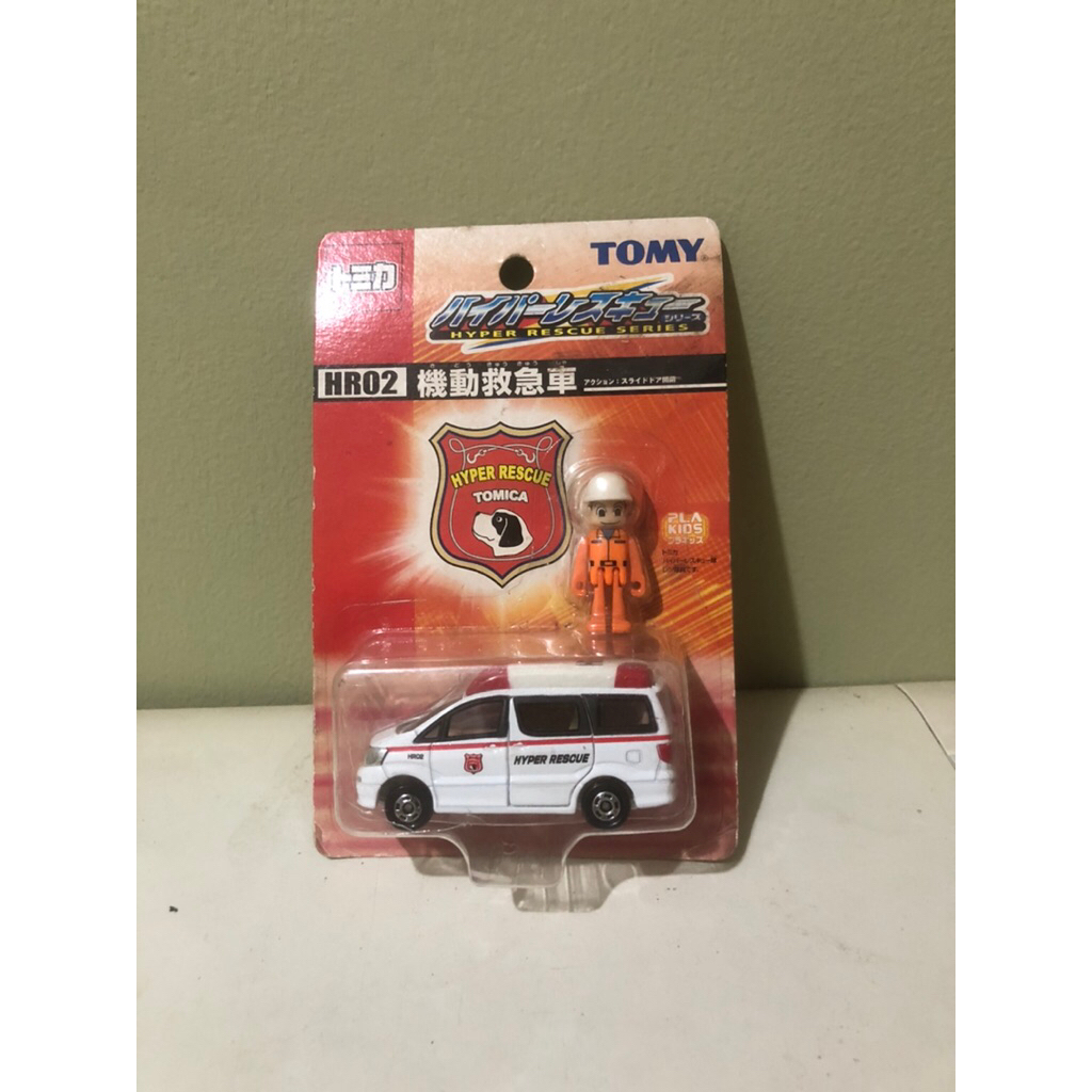 Tomica Toyota Alphard hyper rescue ambulance