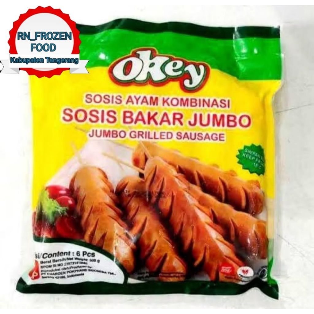 

OKEY sosbak ayam Jumbo berat 500gr