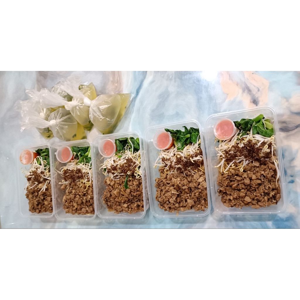 

Mie Yam Vegetarian / Bakmie Vegetarian Homemade